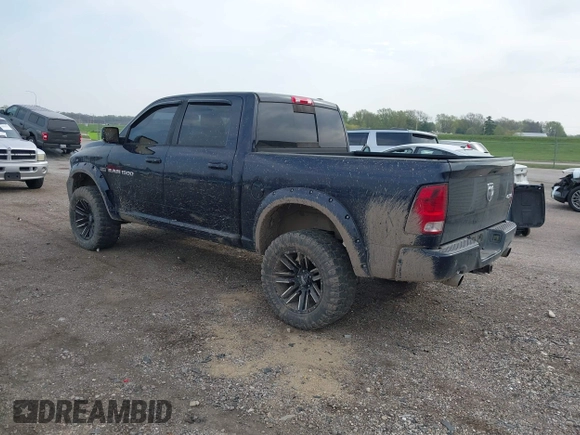 2012 Ram 1500 Sport with VIN 1C6RD7MT0CS285758, listed as a IAAI auction lot 42069918 with 116,424 mi miles and . Bid and sale history available at DreamBid. Image 3.