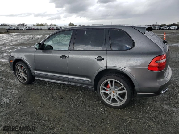 2009 Porsche Cayenne GTS with VIN WP1AD29P59LA60824, listed as a Copart auction lot 49537085 with 102,620 mi miles and Salvage Title. Bid and sale history available at carsss.com. Image 2.