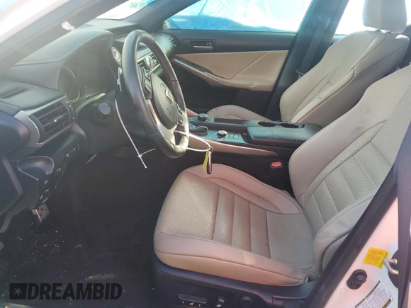 2018 Lexus IS 300 with VIN JTHBA1D27J5082206, listed as a Copart auction lot 52664685 with 41,534 mi miles and Salvage title. Bid and sale history available at DreamBid. Image 7.