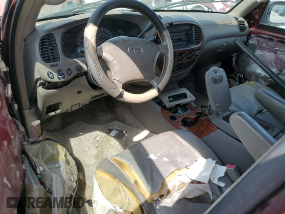 2006 Toyota Tundra Limited with VIN 5TBDT48106S522543, listed as a Copart auction lot 51677255 with 277,623 mi miles and Salvage Title. Bid and sale history available at DreamBid. Image 8.