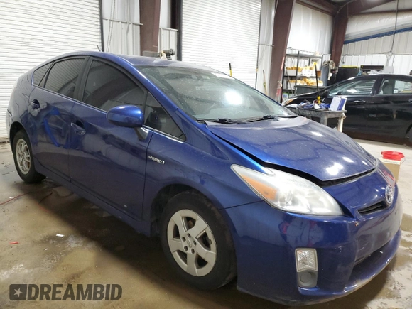 2011 Toyota Prius I with VIN JTDKN3DU7B1364552, listed as a Copart auction lot 52851385 with 230,192 mi miles and Salvage Title. Bid and sale history available at carsss.com. Image 4.