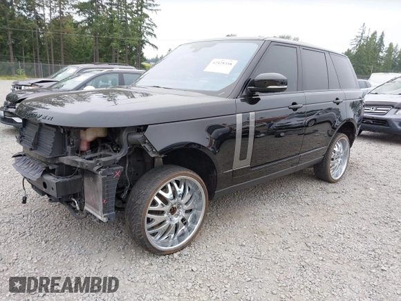 2016 Land Rover Range Rover Supercharged with VIN SALGS2EF3GA277630, listed as a IAAI auction lot 42428358 with 87,981 mi miles and . Bid and sale history available at DreamBid. Image 2.
