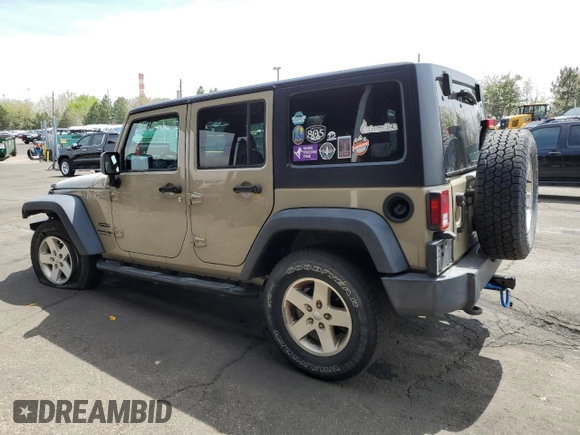 2018 Jeep Wrangler Unlimited Sport S with VIN 1C4BJWDG1JL899029, listed as a Copart auction lot 54361235 with 117,655 mi miles and Salvage Title. Bid and sale history available at DreamBid. Image 2.