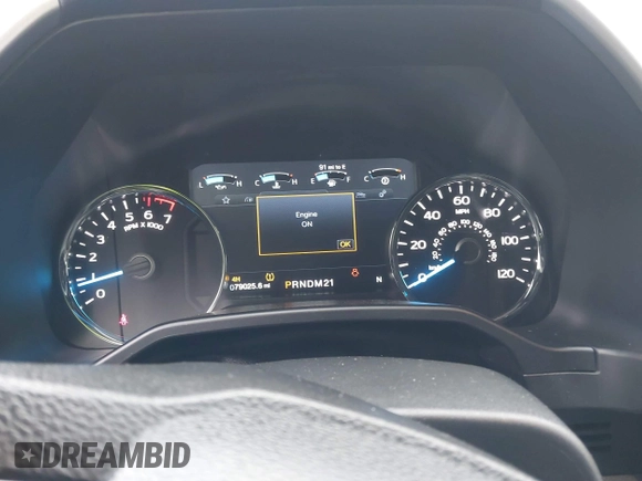 2016 Ford F-150 XLT with VIN 1FTFW1EFXGKD69412, listed as a IAAI auction lot 41495580 with 79,025 mi miles. Bid and sale history available at carsss.com. Image 7.