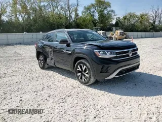 2021 Volkswagen Atlas SE with VIN 1V2LC2CA0MC223095, listed as a Copart auction lot 72094084 with 21,260 mi miles and Salvage title. Bid and sale history available at DreamBid. Image 14.