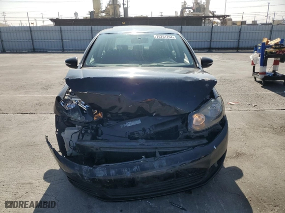 2010 Volkswagen Golf with VIN WVWDB7AJ4AW307245, listed as a Copart auction lot 75751764 with 114,569 mi miles and Salvage Title. Bid and sale history available at carsss.com. Image 5.