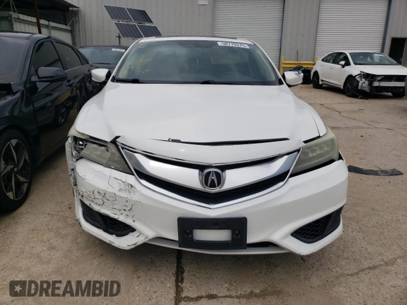 2017 Acura ILX Premium with VIN 19UDE2F76HA012311, listed as a Copart auction lot 58770375 with Not provided miles and Salvage title. Bid and sale history available at DreamBid. Image 5.