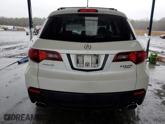 2011 Acura RDX Technology with VIN 5J8TB2H58BA001527, listed as a Copart auction lot 45229695 with 140,161 mi miles and Salvage title. Bid and sale history available at DreamBid. Image 6.