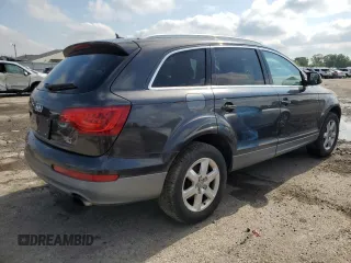 2014 Audi Q7 Premium Plus z VIN WA1LGAFE9ED017293, wystawiony jako Copart lot #58902235 z przebiegiem Nie podano mil oraz Szkoda całkowita • Salvage title. Historia ofert i sprzedaży dostępna na DreamBid. Obrazek 3.