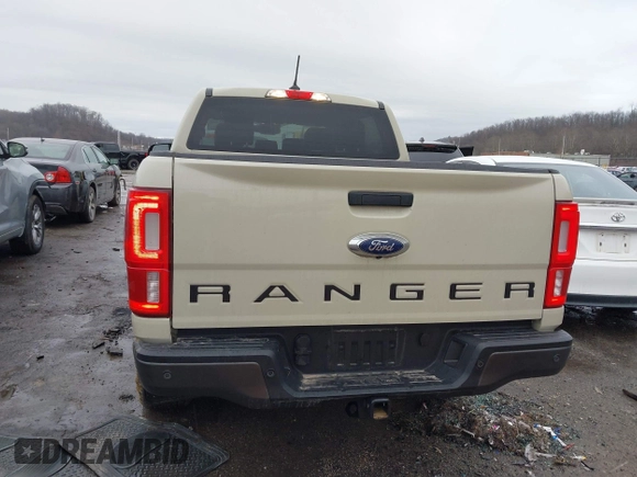 2022 Ford Ranger XL with VIN 1FTER4FHXNLD42710, listed as a IAAI auction lot 41553725 with 14,079 mi miles. Bid and sale history available at carsss.com. Image 16.