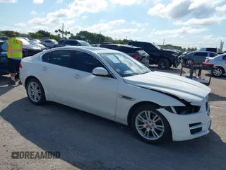 2017 Jaguar XE 25t Premium with VIN SAJAD4BG2HA965959, listed as a IAAI auction lot 41455799 with 58,974 mi miles. Bid and sale history available at carsss.com. Image 1.