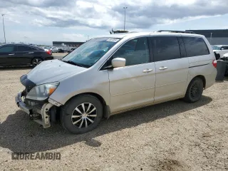 2007 Honda Odyssey EX-L with VIN 5FNRL38727B505017, listed as a Copart auction lot 46890015 with 391,923 mi miles and Salvage Title. Bid and sale history available at carsss.com. Image 1.