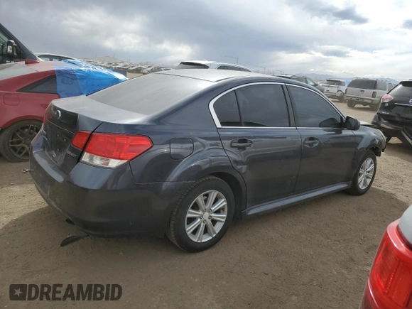 2012 Subaru Legacy Premium with VIN 4S3BMAC67C1013684, listed as a Copart auction lot 49738095 with 183,372 mi miles and Salvage title. Bid and sale history available at DreamBid. Image 3.