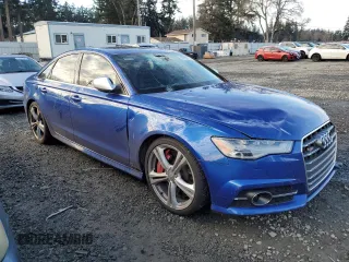 2017 Audi S6 Prestige with VIN WAUHFAFC4HN067639, listed as a Copart auction lot 83355614 with 29,425 mi miles and Salvage Title. Bid and sale history available at carsss.com. Image 4.