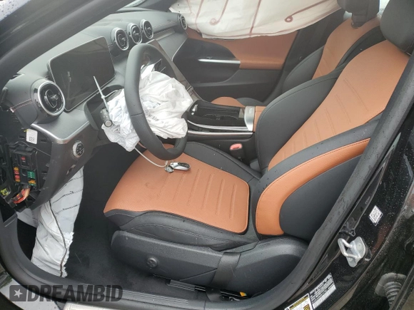 2024 Mercedes-Benz C 300 with VIN W1KAF4HB4RR197981, listed as a Copart auction lot 55199044 with Not Provided miles and Salvage Title. Bid and sale history available at DreamBid. Image 7.