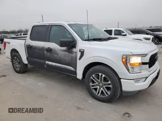 2021 Ford F-150 XL z VIN 1FTEW1CP0MFC94084, wystawiony jako Copart lot #43989965 z przebiegiem 3 151 mil mil oraz Szkoda całkowita • Salvage title. Historia ofert i sprzedaży dostępna na DreamBid. Obrazek 4.