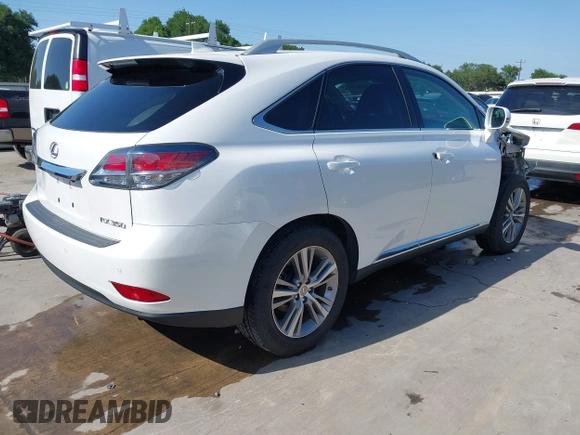 2015 Lexus RX 350 with VIN 2T2ZK1BA8FC182327, listed as a IAAI auction lot 41998720 with 73,509 mi miles and . Bid and sale history available at carsss.com. Image 4.