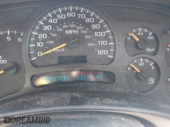 2005 Chevrolet Tahoe LS with VIN 1GNEC13V55R235594, listed as a IAAI auction lot 42245180 with 312,669 mi miles and . Bid and sale history available at DreamBid. Image 7.