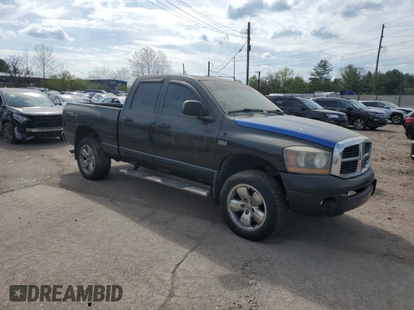 2006 Dodge 1500 SLT with VIN 1D7HU18206J228592, listed as a Copart auction lot 54725045 with 170,172 mi miles and Clean Title. Bid and sale history available at carsss.com. Image 4.