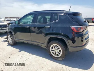2018 Jeep Compass Sport with VIN 3C4NJDAB2JT220416, listed as a Copart auction lot 56775465 with 99,869 mi miles and Salvage title. Bid and sale history available at DreamBid. Image 2.