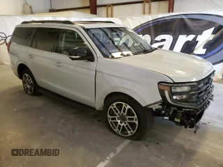 2025 Ford Expedition Active with VIN 1FMJU1J8XSEA38050, listed as a Copart auction lot 65646005 with 1,407 mi miles and Clean title. Bid and sale history available at DreamBid. Image 4.