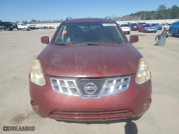 2012 Nissan Rogue S with VIN JN8AS5MT5CW284635, listed as a Copart auction lot 47353785 with 138,843 mi miles and Salvage Title. Bid and sale history available at carsss.com. Image 5.