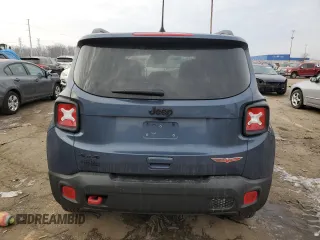 2023 Jeep Renegade Trailhawk with VIN ZACNJDC13PPP73433, listed as a Copart auction lot 44971695 with 13,515 mi miles and Salvage title. Bid and sale history available at DreamBid. Image 6.