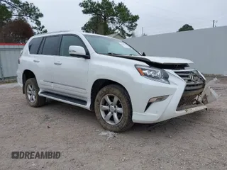 2015 Lexus GX with VIN JTJBM7FX3F5107661, listed as a IAAI auction lot 41553229 with 45,436 mi miles and . Bid and sale history available at carsss.com. Image 1.