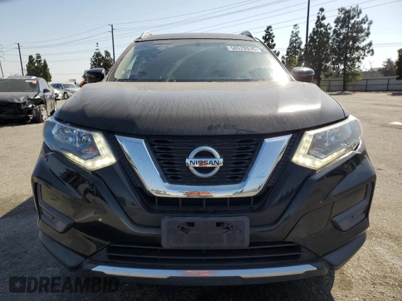 2017 Nissan Rogue SV with VIN JN8AT2MT2HW145890, listed as a Copart auction lot 58528055 with 89,071 mi miles and Salvage title. Bid and sale history available at DreamBid. Image 5.