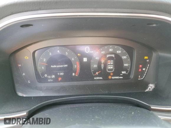 2023 Acura Integra Technology with VIN 19UDE4H66PA023758, listed as a Copart auction lot 52937815 with 29,082 mi miles and Salvage title. Bid and sale history available at DreamBid. Image 9.
