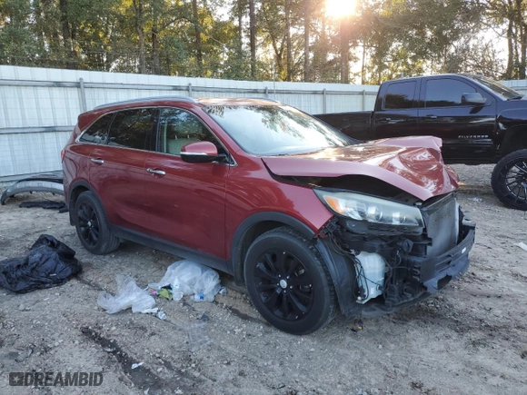 2016 Kia Sorento EX with VIN 5XYPH4A56GG052424, listed as a Copart auction lot 87859875 with 127,190 mi miles and Salvage Title. Bid and sale history available at carsss.com. Image 4.