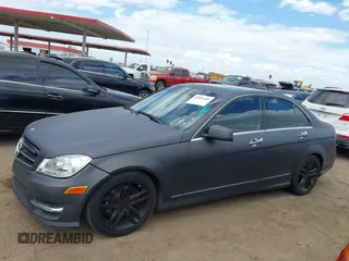 2014 Mercedes-Benz C 250 Sport with VIN WDDGF4HB8EG238824, listed as a IAAI auction lot 42001403 with 163,458 mi miles and . Bid and sale history available at carsss.com. Image 14.