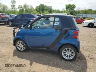 2009 Smart fortwo Pure with VIN WMEEJ31X59K218003, listed as a Copart auction lot 62413775 with 82,711 mi miles and Salvage title. Bid and sale history available at DreamBid. Image 2.