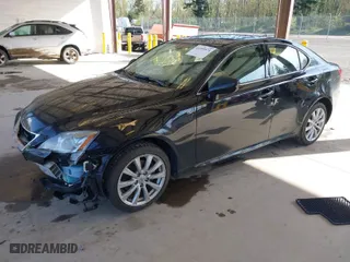 2007 Lexus IS 250 with VIN JTHCK262372010319, listed as a IAAI auction lot 41993571 with 76,699 mi miles. Bid and sale history available at carsss.com. Image 2.