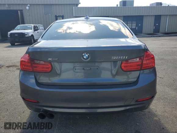 2013 BMW 3 Series 328i xDrive with VIN WBA3B5C55DJ598675, listed as a Copart auction lot 46996335 with 106,825 mi miles and Clean Title. Bid and sale history available at carsss.com. Image 6.