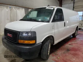 2020 GMC Savana Cargo with VIN 1GTW7BFP4L1263712, listed as a Copart auction lot 55313515 with 160,260 mi miles and Clean Title. Bid and sale history available at carsss.com. Image 1.