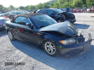 2008 BMW 1 Series 128i with VIN WBAUL73598VJ74315, listed as a IAAI auction lot 42729856 with 188,940 mi miles and . Bid and sale history available at DreamBid. Image 1.