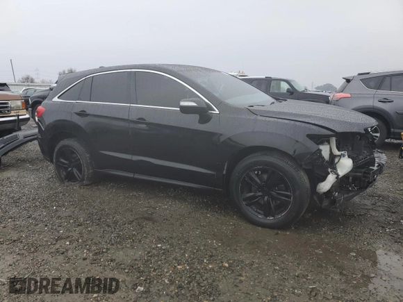 2015 Acura RDX Tech Pkg with VIN 5J8TB3H53FL005761, listed as a Copart auction lot 43364475 with 64,973 mi miles and Salvage Title. Bid and sale history available at carsss.com. Image 4.