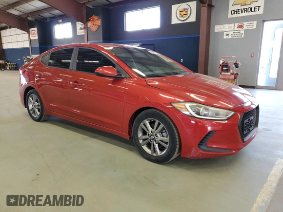 2017 Hyundai Elantra Limited with VIN 5NPD84LF3HH098067, listed as a Copart auction lot 55033125 with 100,691 mi miles and Clean Title. Bid and sale history available at DreamBid. Image 4.