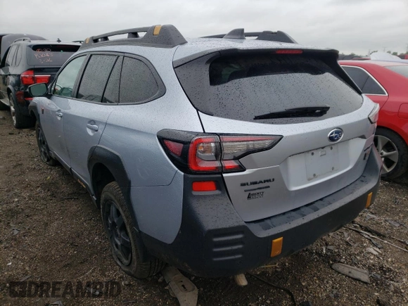 2022 Subaru Outback Wilderness with VIN 4S4BTGUD0N3259045, listed as a Copart auction lot 54674014 with 25,118 mi miles and Salvage title. Bid and sale history available at DreamBid. Image 2.