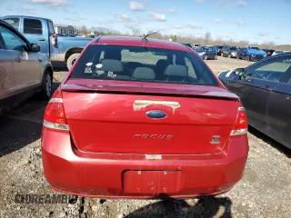 2010 Ford Focus SE with VIN 1FAHP3FN5AW129116, listed as a Copart auction lot 53182985 with 99,120 mi miles and Clean Title. Bid and sale history available at carsss.com. Image 6.