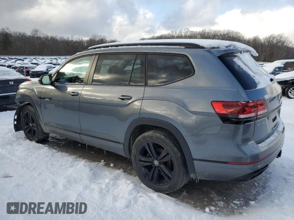 2023 Volkswagen Atlas SEL R-Line Black with VIN 1V2SR2CA3PC552727, listed as a Copart auction lot 42761695 with 31,063 mi miles and Salvage title. Bid and sale history available at DreamBid. Image 2.