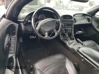 2002 Chevrolet Corvette with VIN 1G1YY22G925110271, listed as a Copart auction lot 86777864 with 118,309 mi miles and Salvage Title. Bid and sale history available at carsss.com. Image 8.
