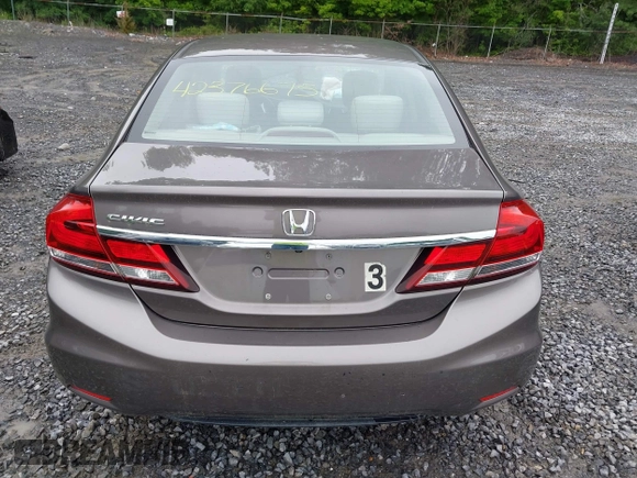 2014 Honda Civic LX z VIN 19XFB2F52EE243892, wystawiony jako IAAI lot #42376675 z przebiegiem 95 661 mil mil oraz . Historia ofert i sprzedaży dostępna na DreamBid. Obrazek 16.