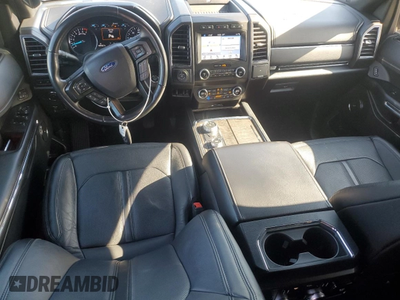 2019 Ford Expedition Limited with VIN 1FMJU2AT5KEA80135, listed as a Copart auction lot 49784355 with 34,153 mi miles and Salvage title. Bid and sale history available at DreamBid. Image 8.
