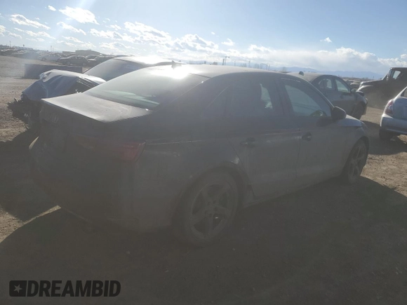 2019 Audi A3 Sedan Premium with VIN WAUBEGFF4K1020082, listed as a Copart auction lot 43454865 with 224,668 mi miles and Salvage Title. Bid and sale history available at carsss.com. Image 3.