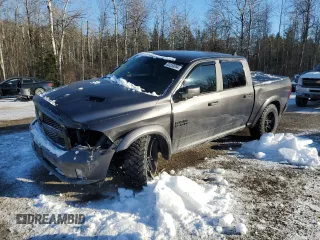 2018 Ram 1500 Night with VIN 1C6RR7MT6JS240791, listed as a Copart auction lot 83253094 with 145,617 mi miles and Clean Title. Bid and sale history available at carsss.com. Image 1.