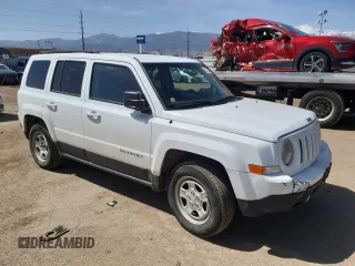 2016 Jeep Patriot Sport with VIN 1C4NJRBB1GD608599, listed as a Copart auction lot 52243035 with 120,733 mi miles and Salvage Title. Bid and sale history available at carsss.com. Image 4.