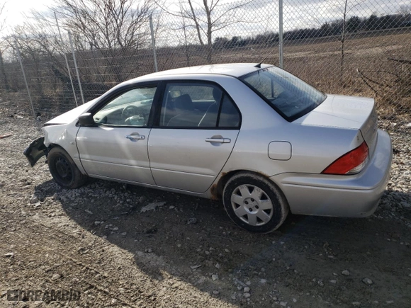 2002 Mitsubishi Lancer ES with VIN JA3AJ26E92U066573, listed as a Copart auction lot 43768435 with 100,108 mi miles and Salvage Title. Bid and sale history available at carsss.com. Image 2.