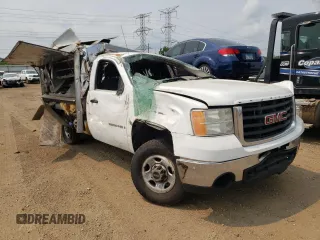 2008 GMC Sierra 1500 with VIN 1GTHC24K58E173917, listed as a Copart auction lot 63763594 with Not Provided miles and Salvage Title. Bid and sale history available at DreamBid. Image 4.